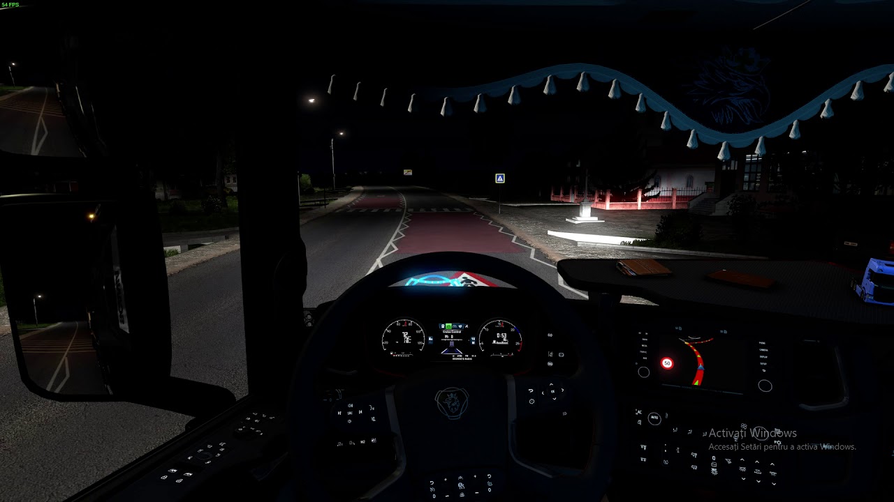 Euro Truck Simulator 2/Scania V8/S520/open pipe/Heavy Cargo
