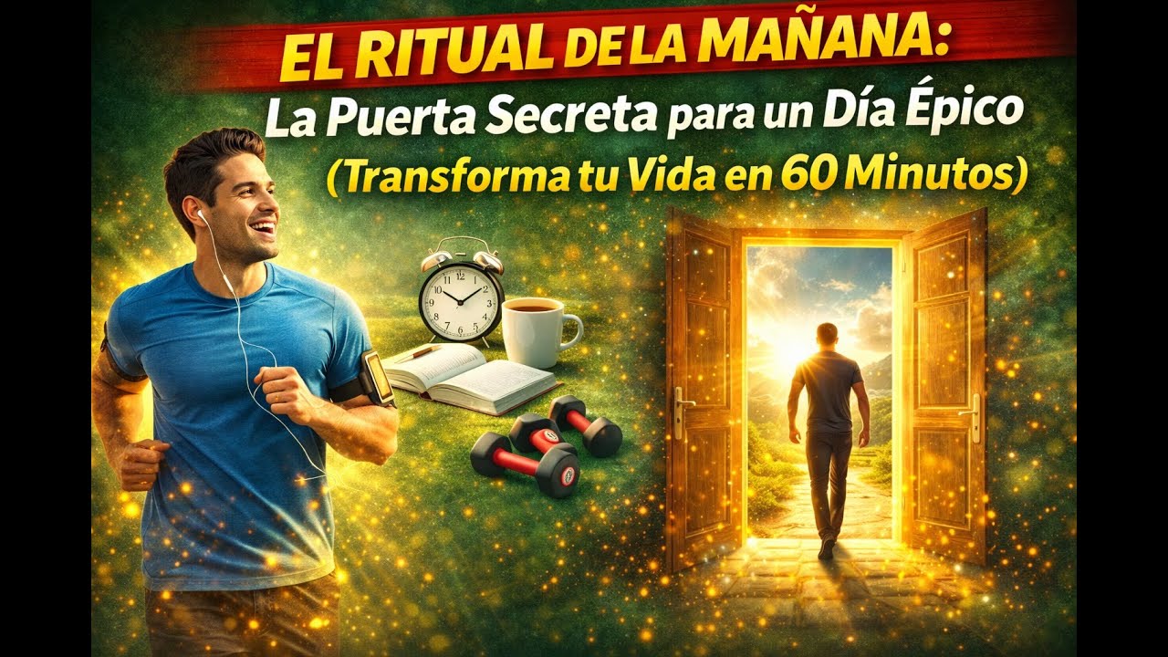 EL RITUAL DE LA MAÑANA: La Puerta Secreta para un Día Épico (Transforma tu Vida en 60 Minutos)