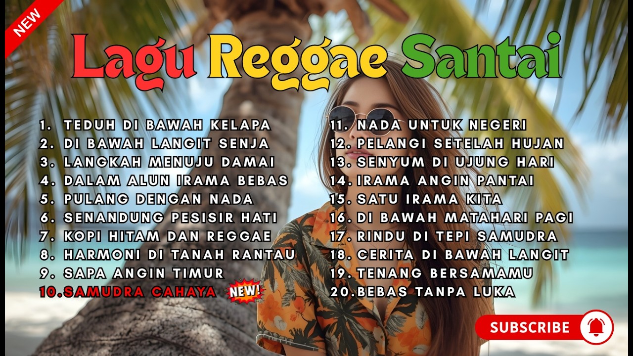 Playlist Reggae Santai 🌴 | Lagu Enak Didengar Sepanjang Hari