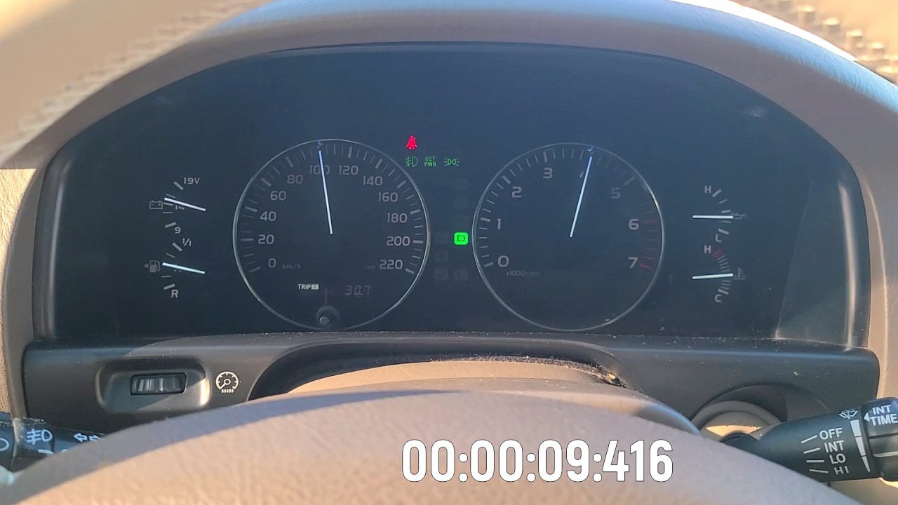 TOYOTA LAND CRUISER 100 4.7л 2UZ FE 2003г.в. РАЗГОН до 100км/ч