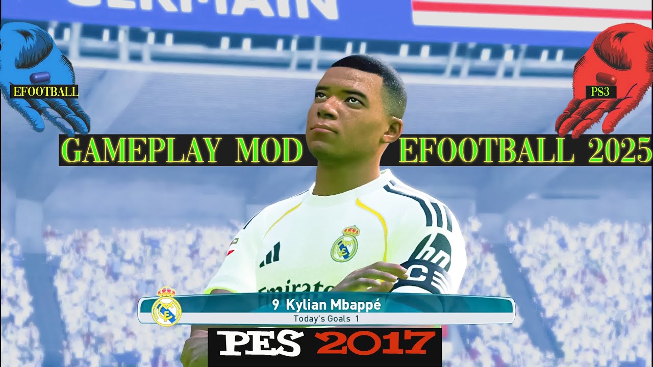 Comment Installer un Style de Jeu (Gameplay) efootball ou PES3 Sur PES 2017[ TUTO FACILE 2025]