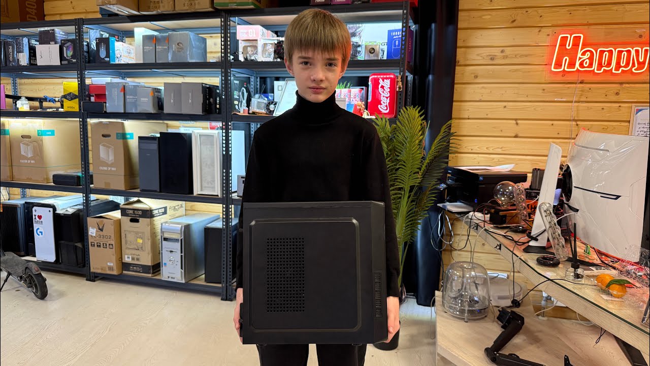 Компьютер перезагружается каждые 20-30 минут в играх! 🤬 #HappyPC