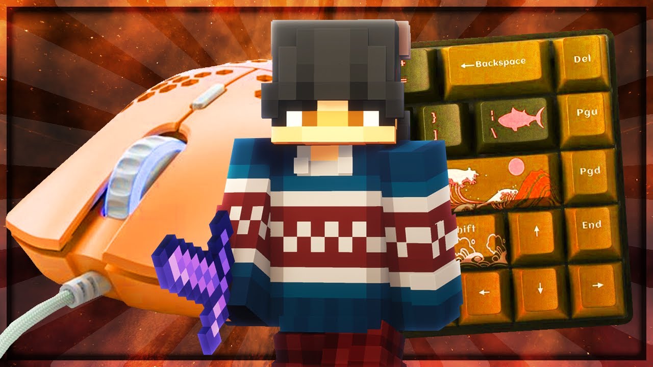 Thocky Keyboard + Mouse Sounds ASMR | Hypixel Bedwars