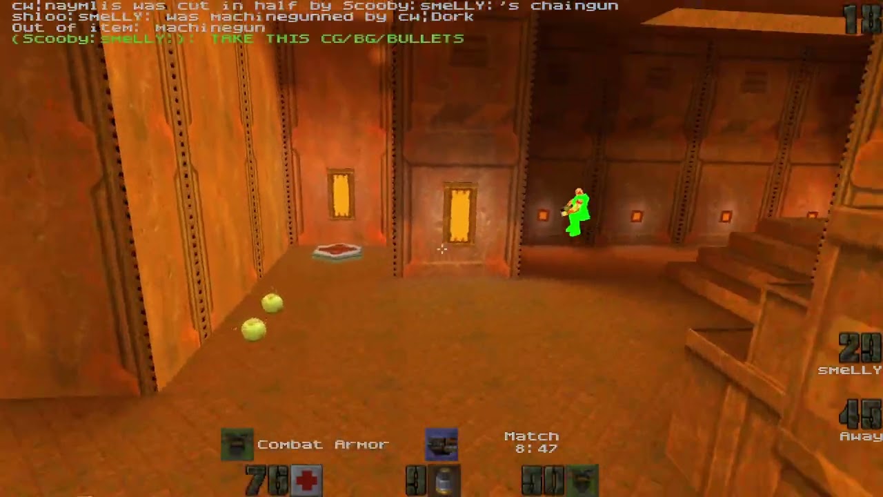 Quake2 - moLY vs cW - NADML DRAFT II - Playoffs Finals - q2dm1 - POV Scooby