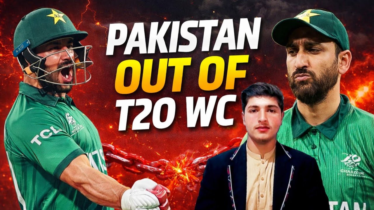 Pakistan Beat SL By 5 Runs And Out of T20 World Cup 2026 | Shaheen & Shadab POOR Bowling | Fakhar