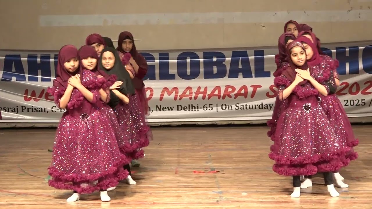 🎭 Energetic Performance by 3rd A | Maharat Show 2025 | Raheeq Global School 🌟