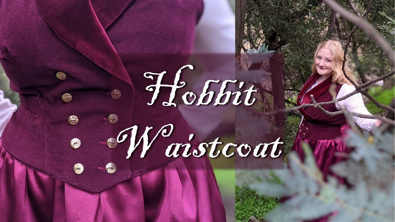 Sewing a Hobbit Waistcoat | Black Snail Patterns #0220 | Fantasybounding Outfit