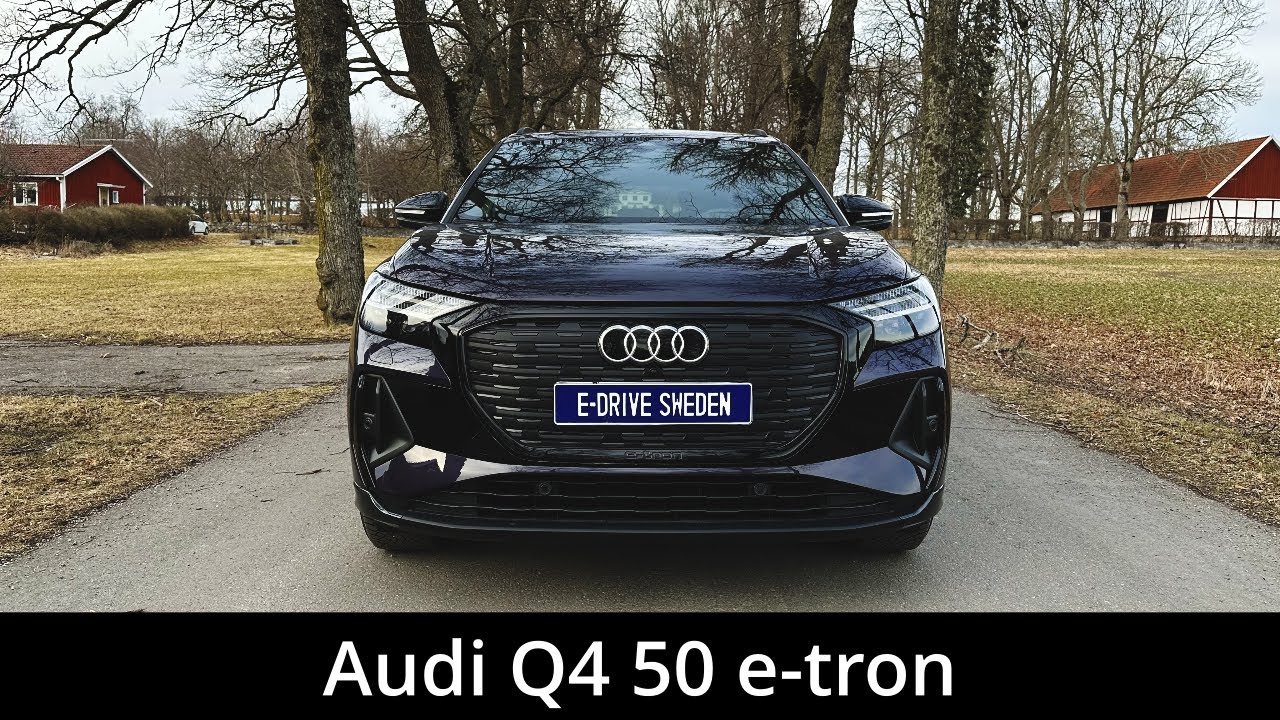 2022 Audi Q4 50 e-tron 299hp | Walkaround | Acceleration | Fly by | Range test | 4K