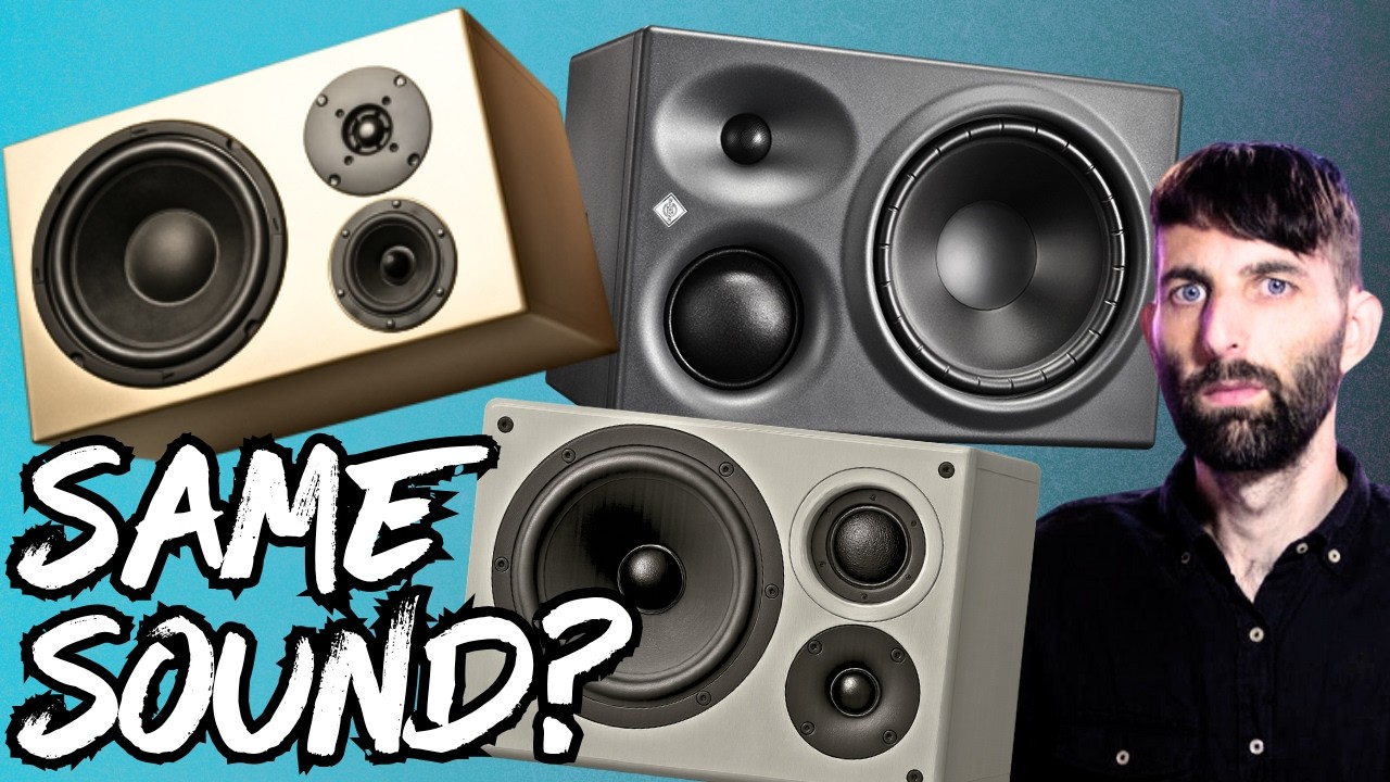 All good studio monitors sound the same. Here's proof.