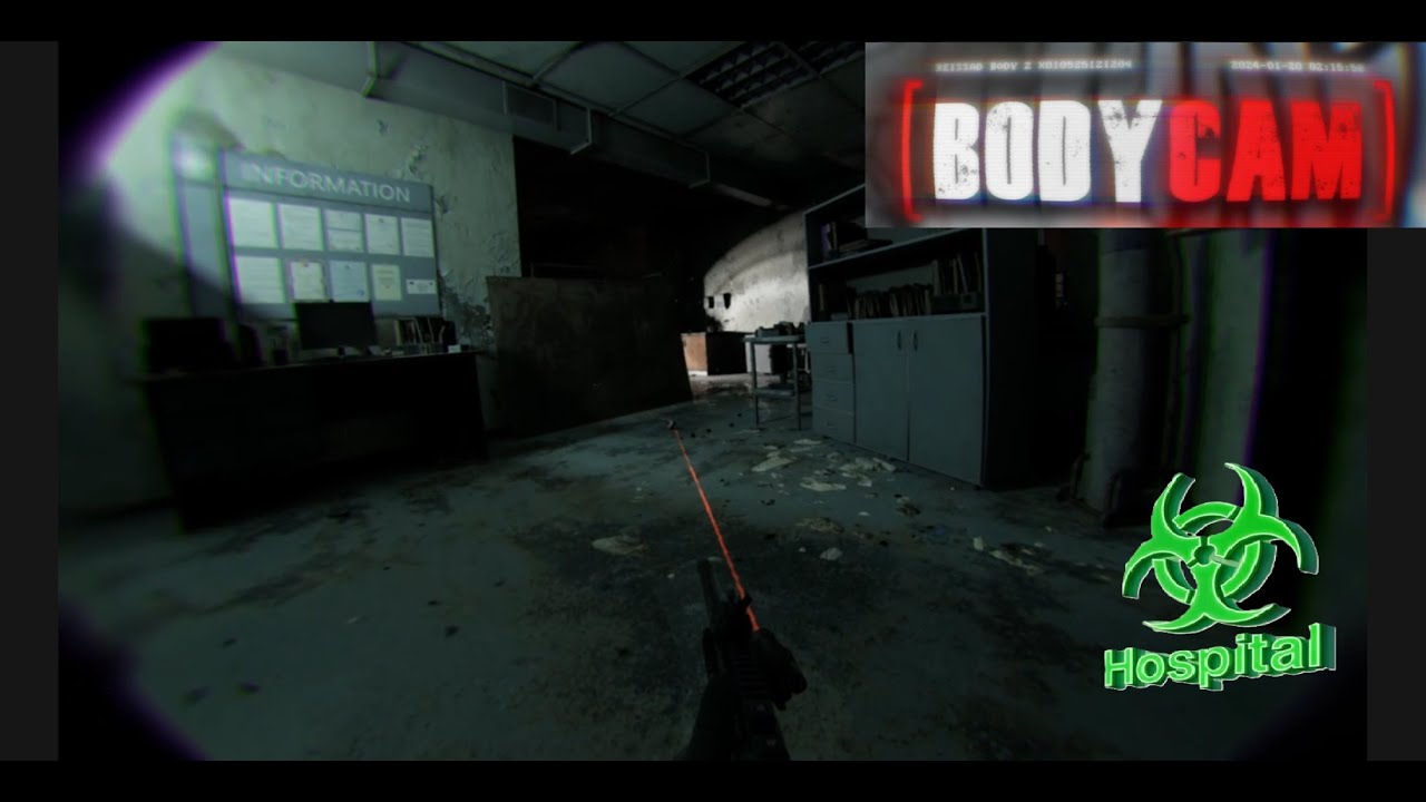 BodyCam .PC. Deathmatch  Hospital 2  1440p 60 FPS.