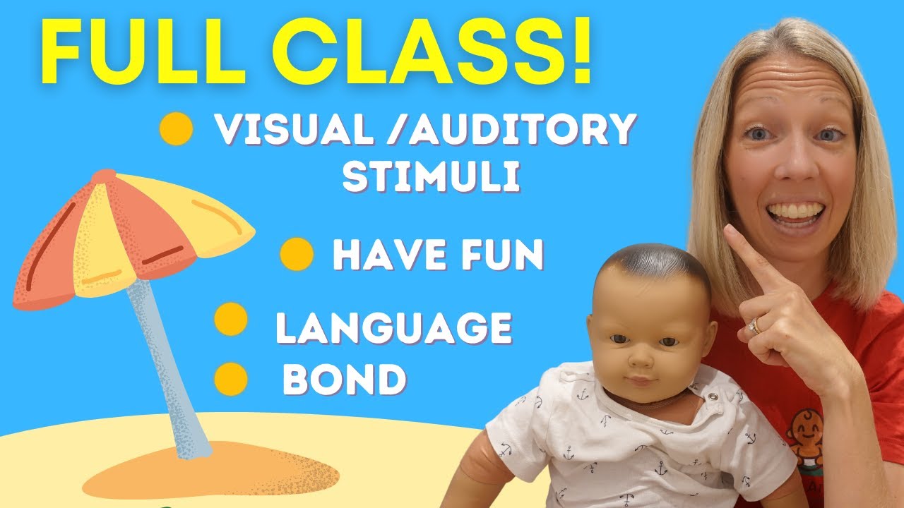 Sensory Baby Class I Follow Along at Home I BEACH WEEK