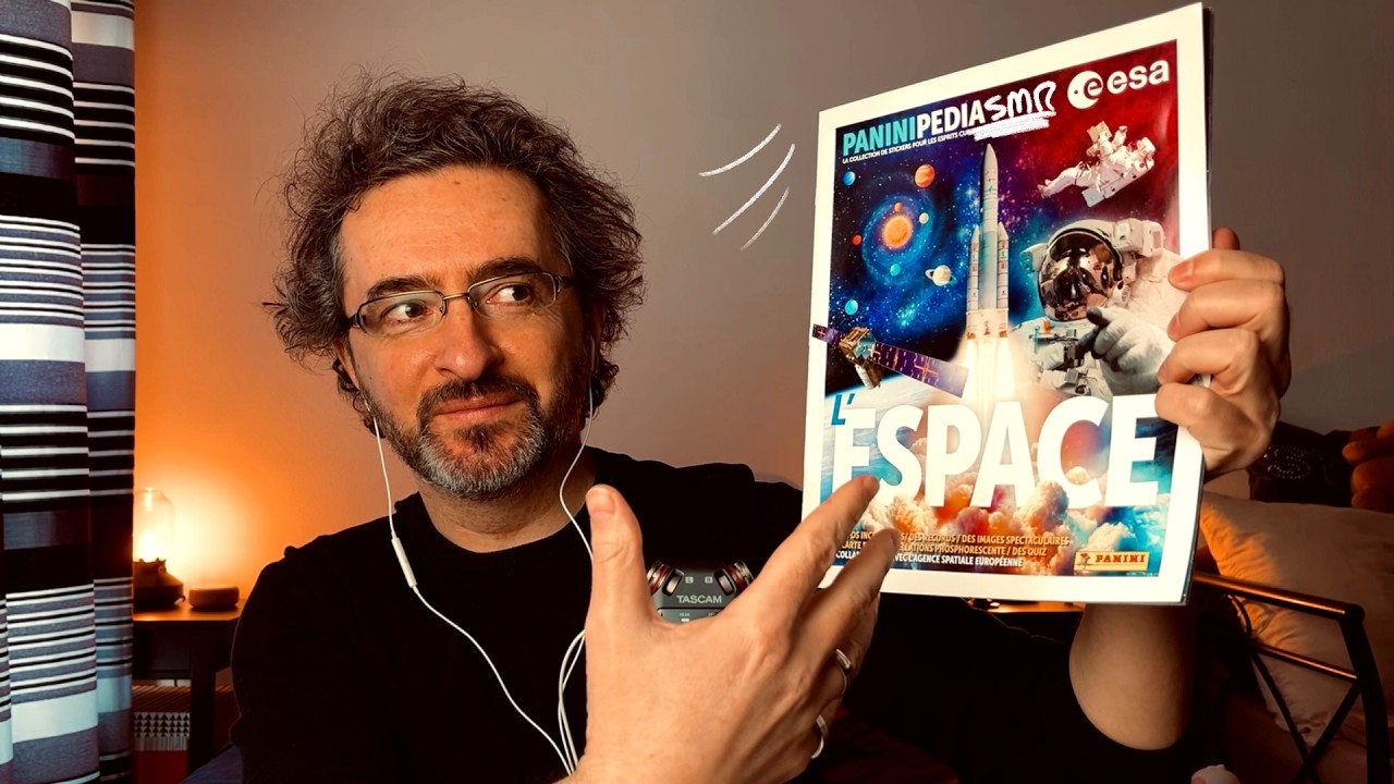 ASMR L’ESPACE SPACE PaniniPedia Haul / Découverte (Première Partie / 4) ; 22 pochettes.