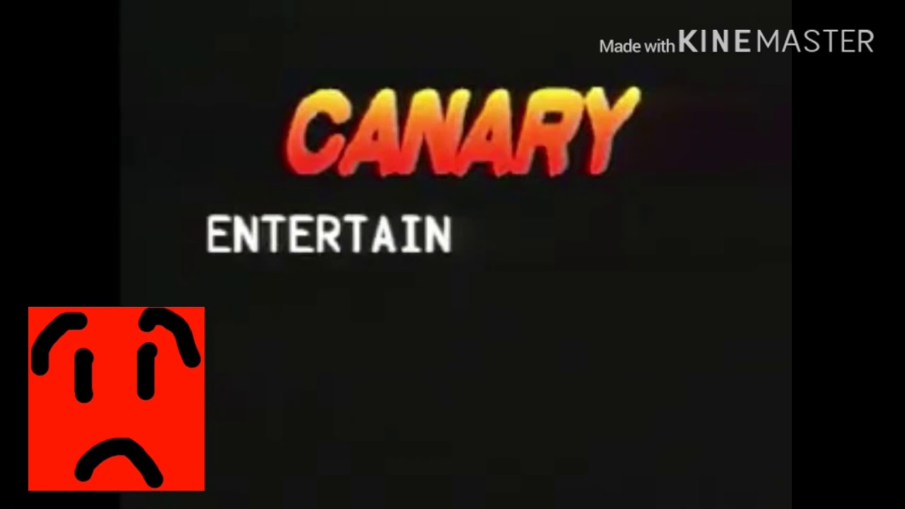 Red Screen Face Watches The Canary Entertainment Corp. Logo