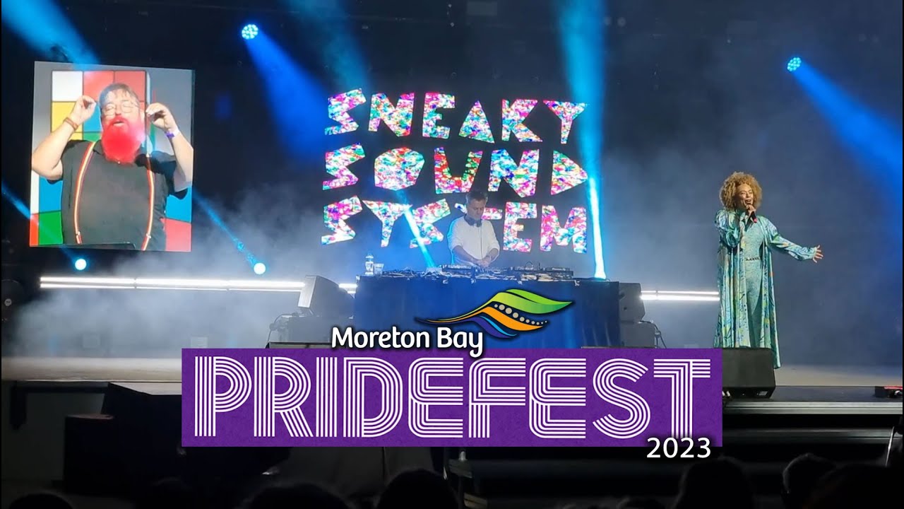 Sneaky Sound System perform at Moreton Bay PrideFest 2023