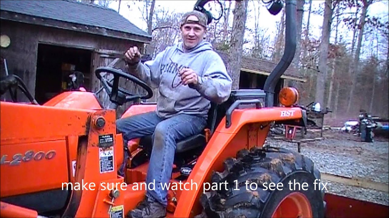 kubota seat repair part2 final plus HST vent tube