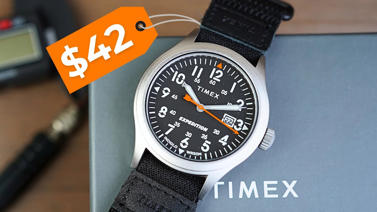Распаковка Timex Expedition Scout 40 мм (лучшие бюджетные полевые часы?)