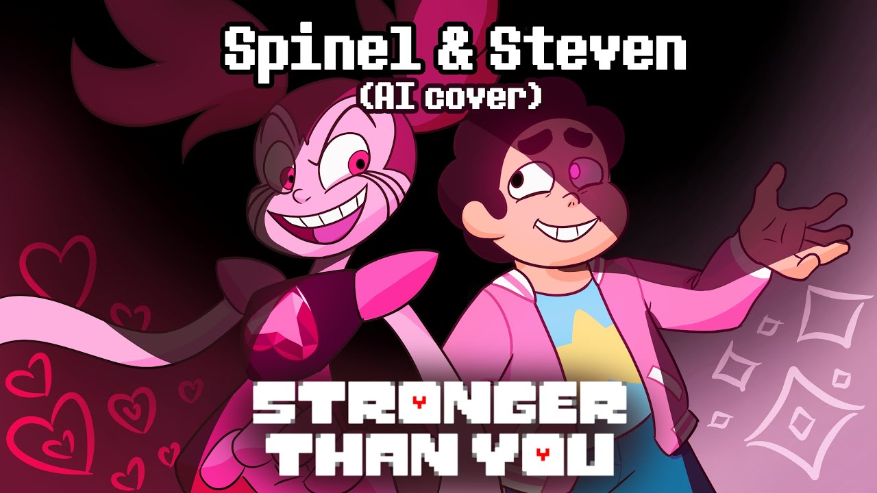 Steven Universe & Spinel - Stronger Than You [Undertale version] (AI Cover)