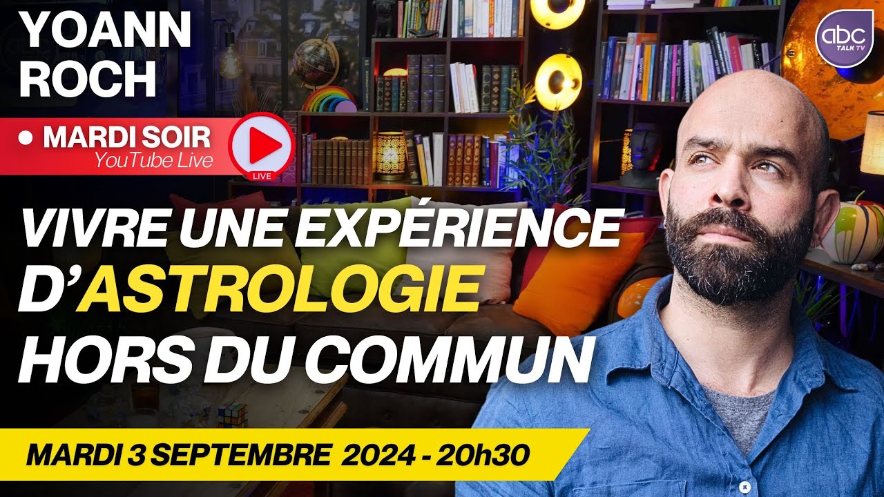 REPLAY LIVE  12 - Co-créer sa vie avec les astres grâce à l'astrologie vibratoire avec Yoann ROCH