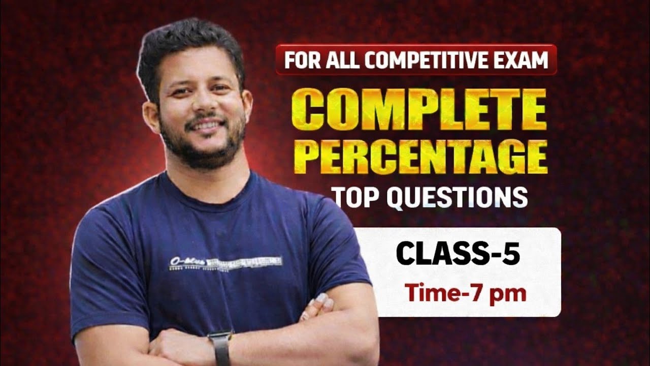 Percentage for all competitive exams.