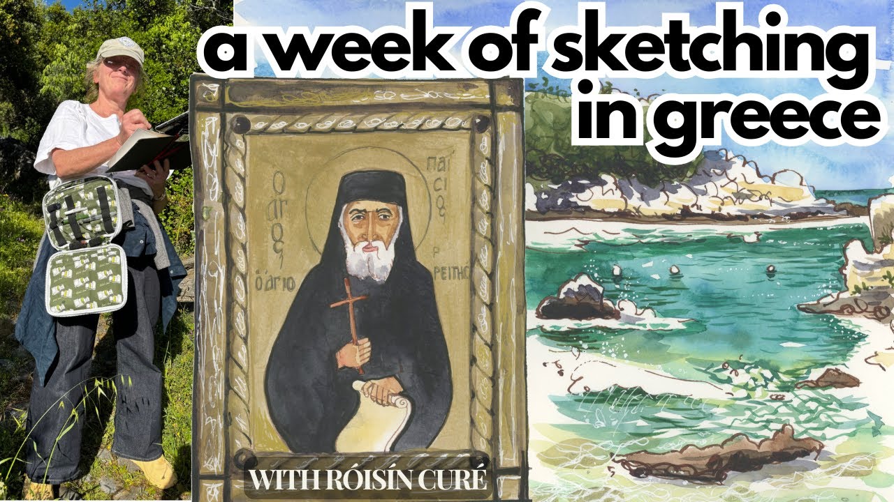 A Week of Sketching in Greece