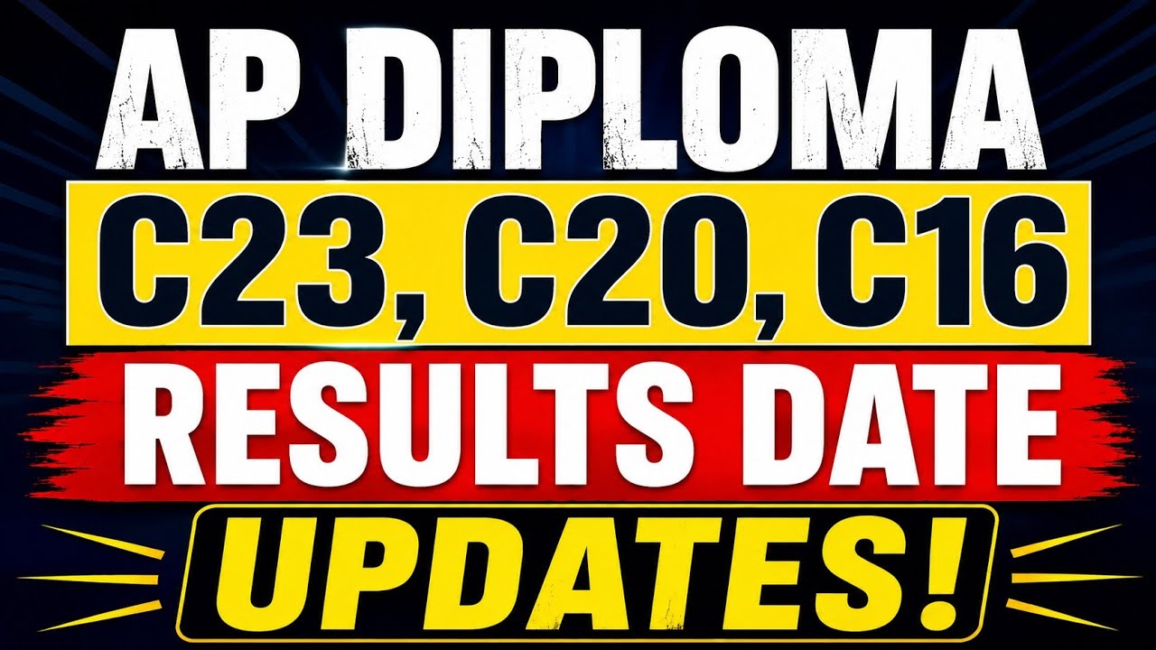AP DIPLOMA C23,C20,C16 RESULTS MARCH/APRIL 2026 Quick Updates|