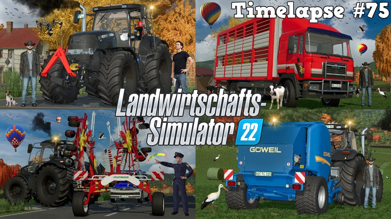 Ein NEUER SCHLEPPER in ELLERBACH! 🔥💪😎 LETZTER SCHNITT mit ‪@TheCamPeRYT! 🌿🚜💨| [LS22] - Timelapse #75