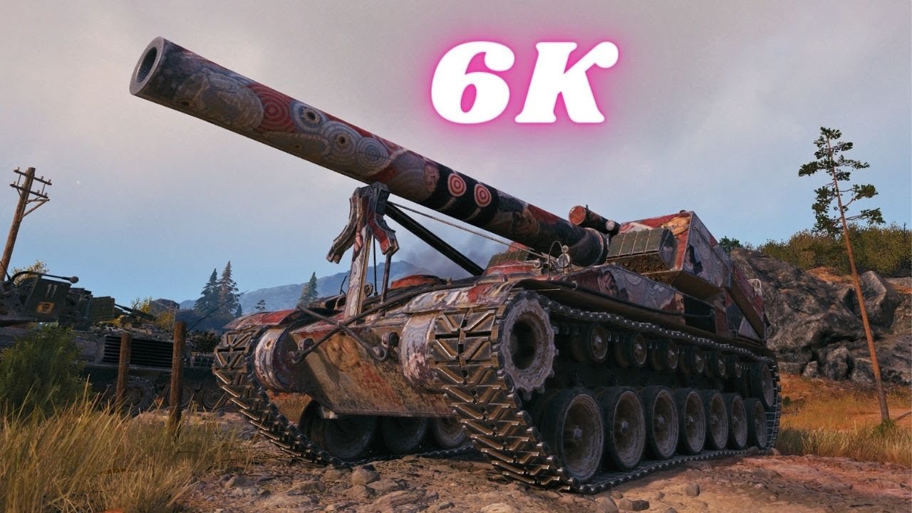 T92 HMC 6K Damage 6 Kills World of Tanks