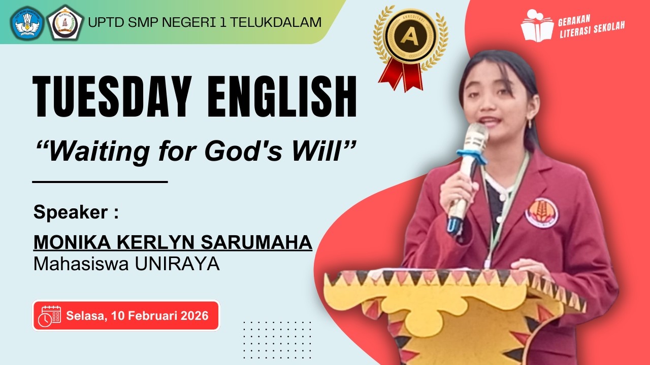 TUESDAY ENGLISH BY MONIKA KERLYN SARUMAHA