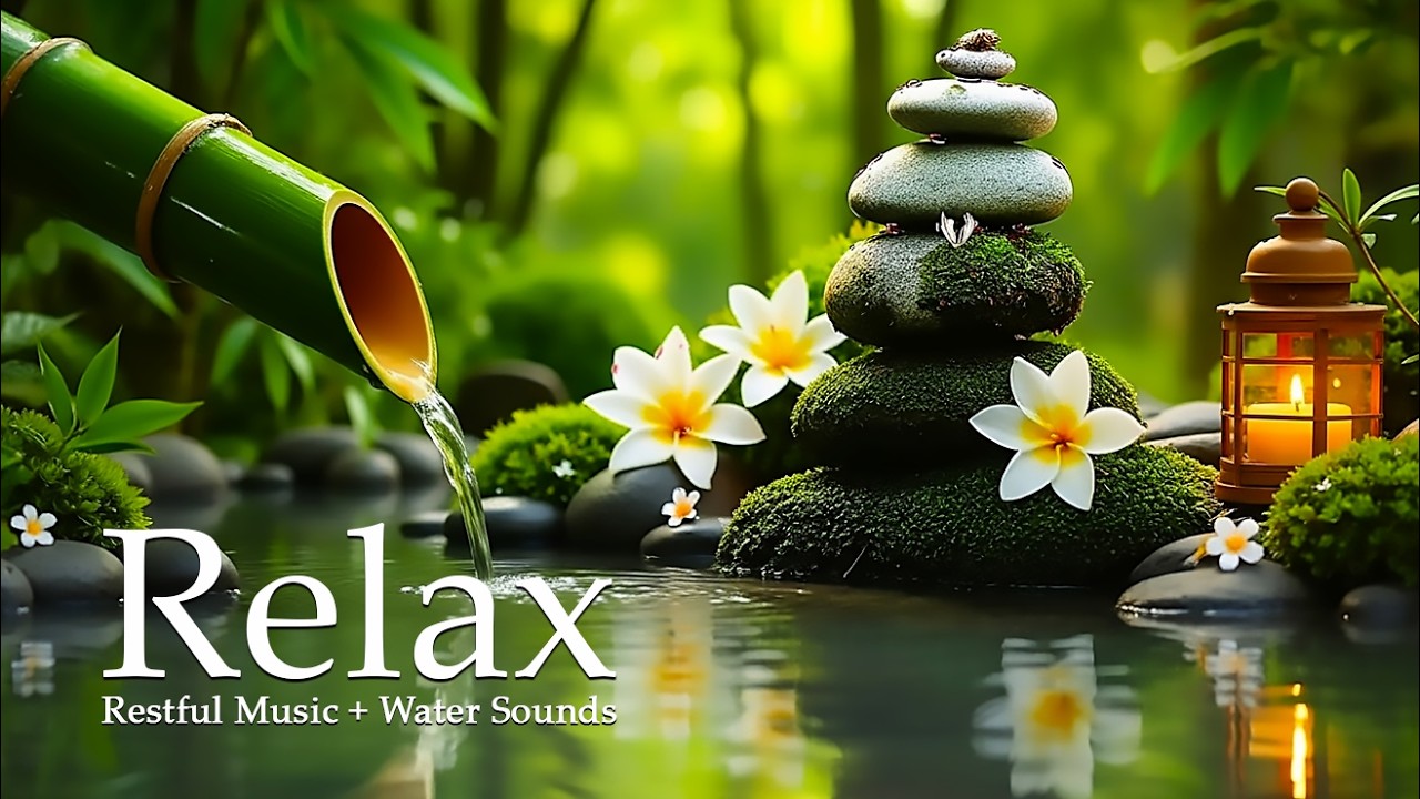 Restful Nature Music with Water Sounds 🌿 Meditation and Inner Calm