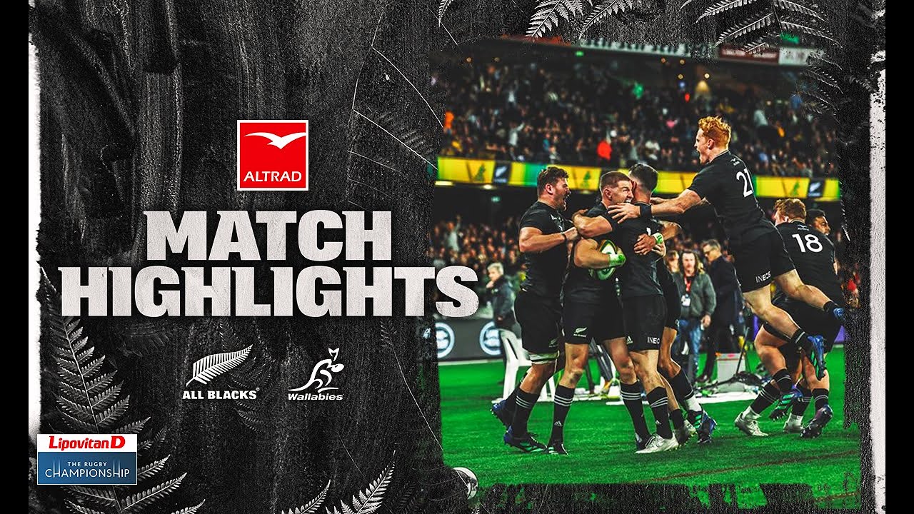 HIGHLIGHTS | All Blacks v Australia 2022 (Melbourne)