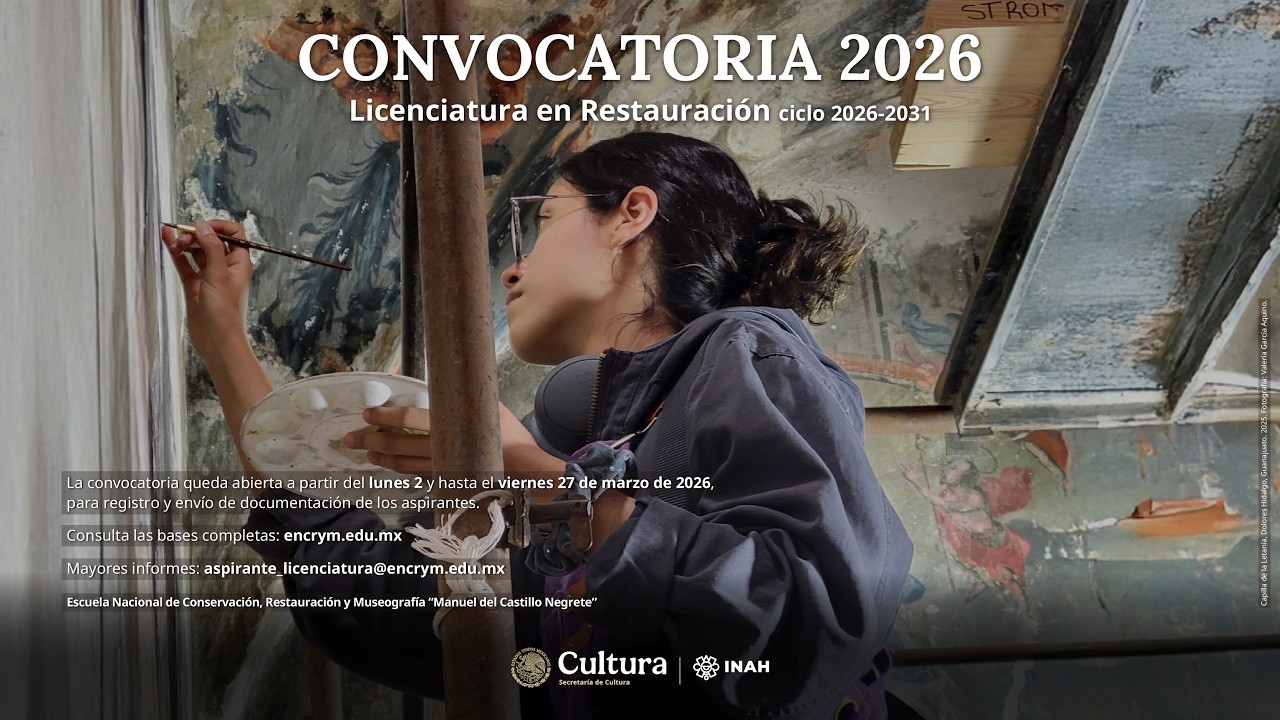 Plática informativa. Licenciatura de Restauración 13/03