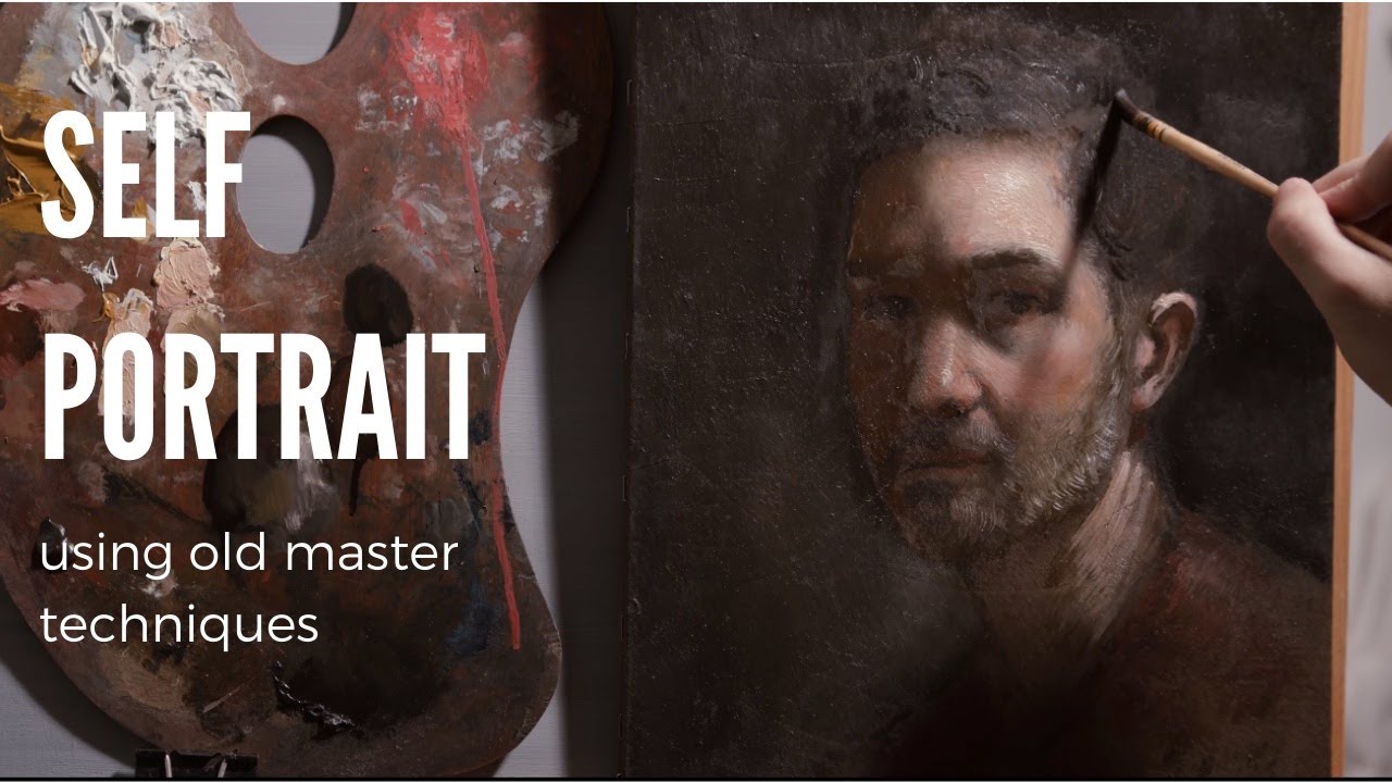 Self Portrait Using Old Masters Techniques