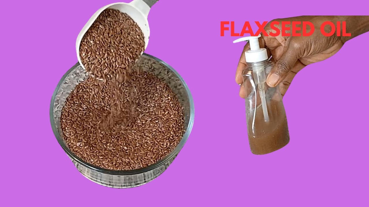 Flaxseed oil at home for healthy hair growth, glowing skin, and deep nourishment