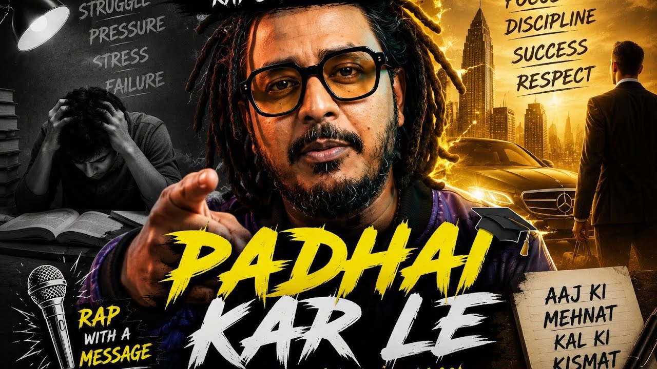 PADHAI KAR LE &ndash; Official AI Music Video | Hindi Rap Remake