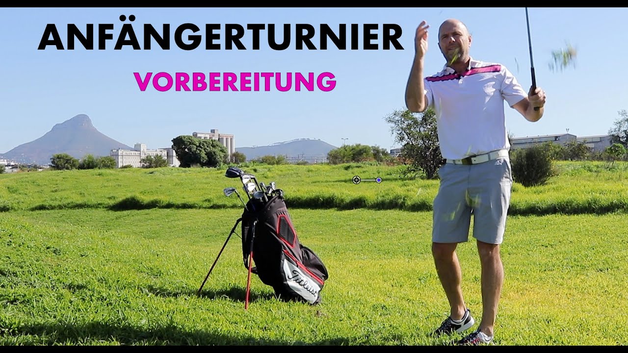 Golf für Anfänger - 8 Wege, um sich auf ein Golfturnier vorzubereiten
