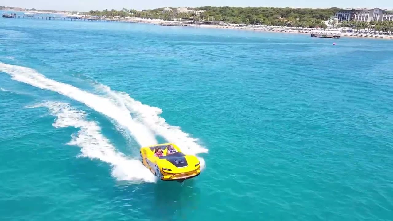 Jet car in Turkey side