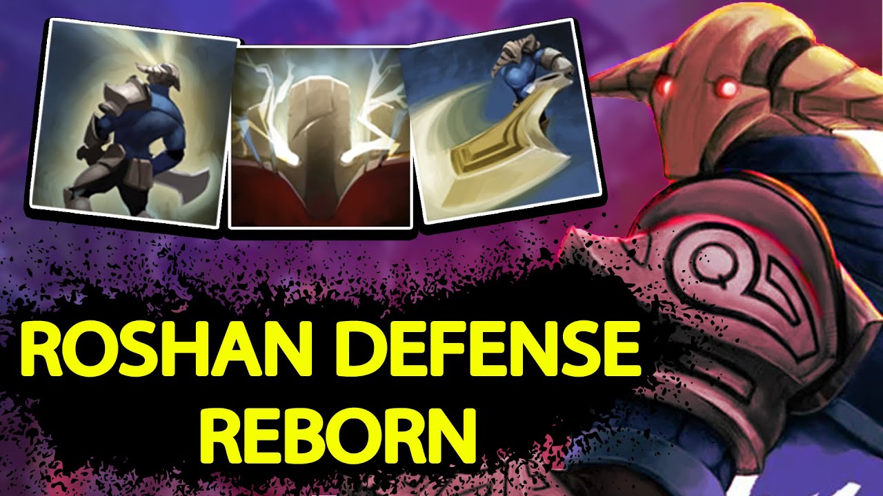 ROSHAN DEFENSE REBORN l SVEN l УРОН ЗА УБИЙСТВО КРИПА?