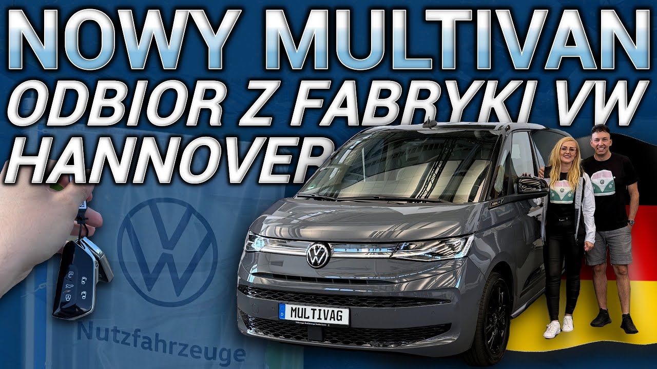 Tak wygląda ODBI&Oacute;R AUTA MARZEŃ w fabryce Volkswagena! 🔥 NOWY MULTIVAN 2025 &ndash; tego dnia nie zapomnę!