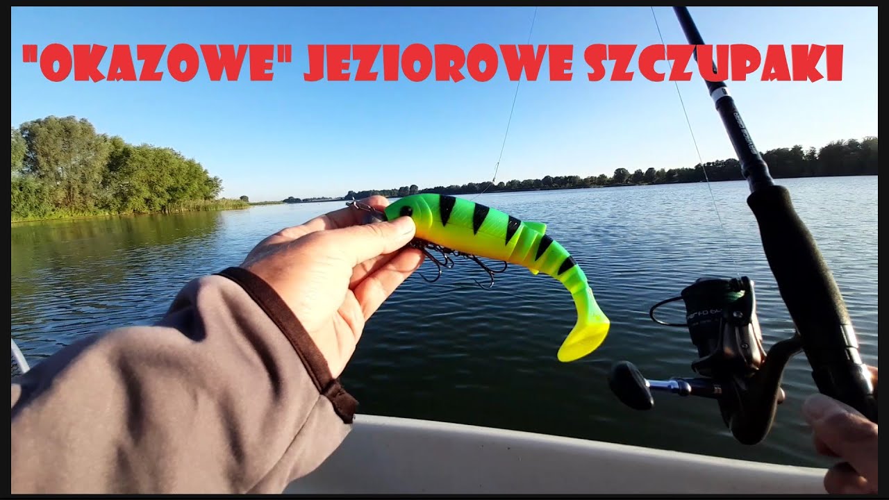 Sierpniowe Szczupaki z dużego jeziora - Spinning & Trolling