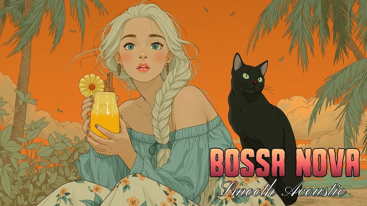 Acoustic Bossa Nova for Tropical Chill ✨ Relaxing Jazz Guitar Sunset Vibes