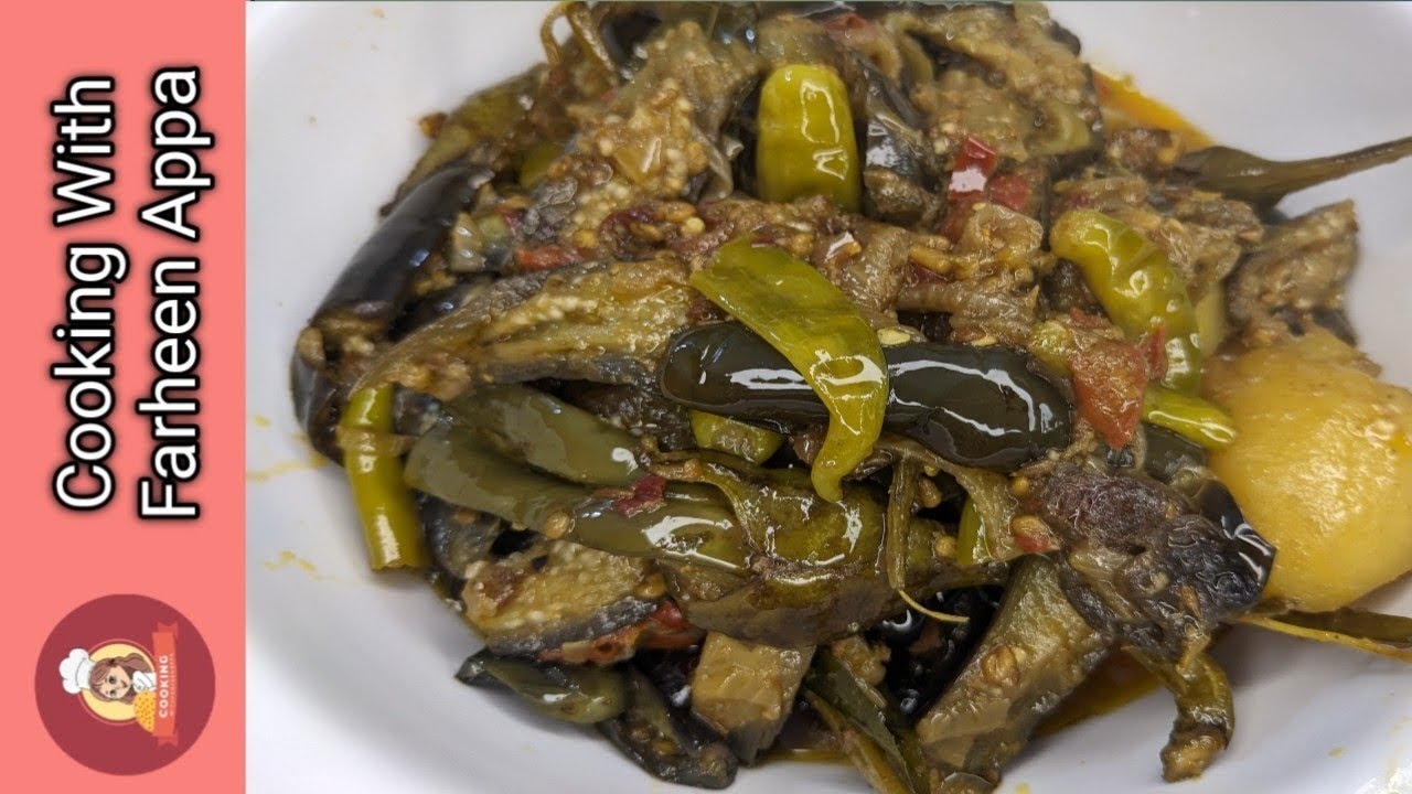 Chatpatta Baingan Aloo Recipe By Farheen Appa 