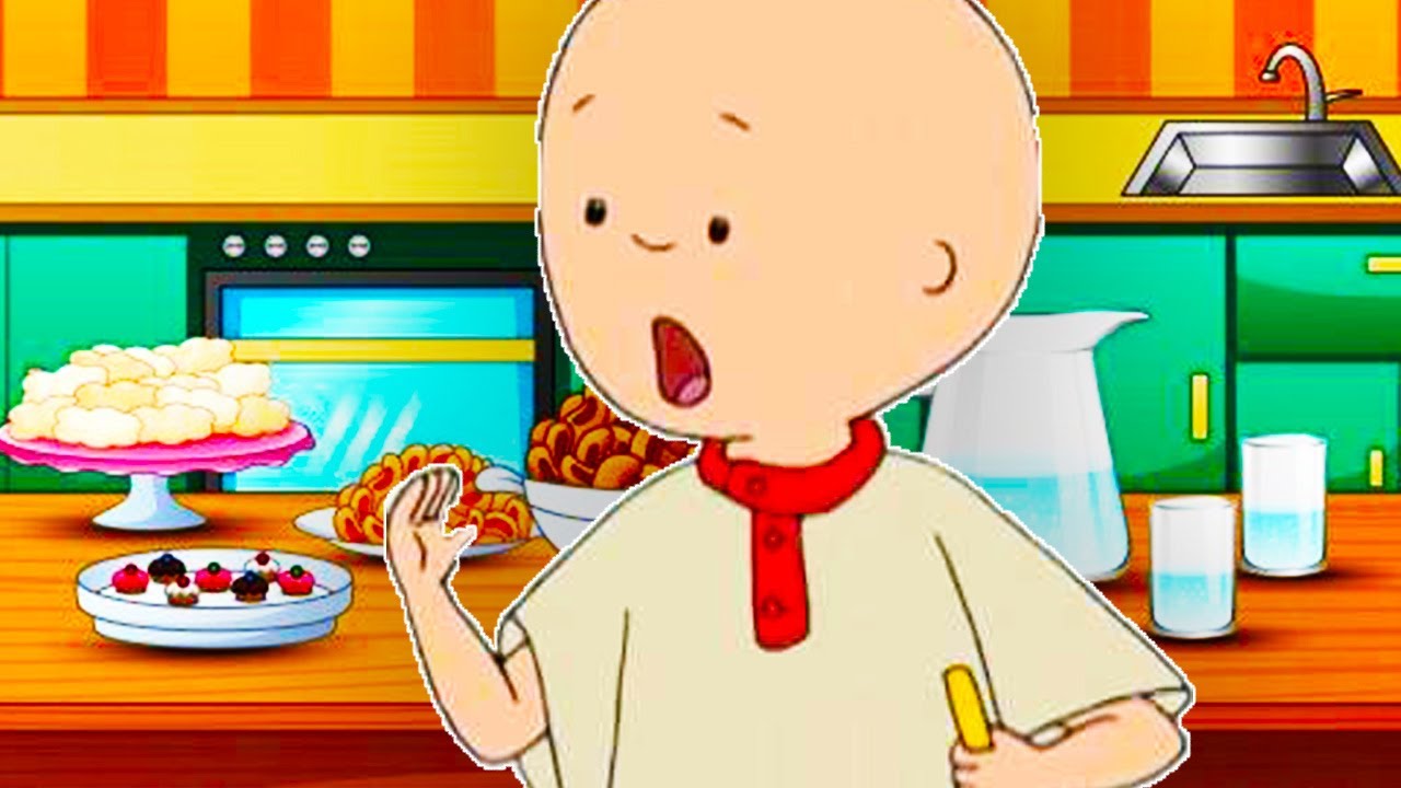 Caillou's Food Challenge Best Moments | Caillou Cartoon