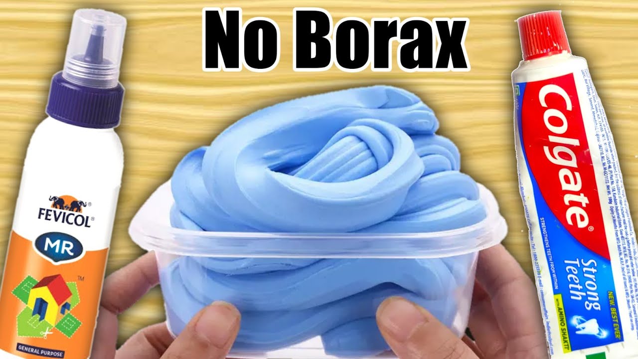COLGATE & FEVICOL SLIME😱 How to make Fevicol & Colgate toothpaste Slime without Clear Glue & Borax