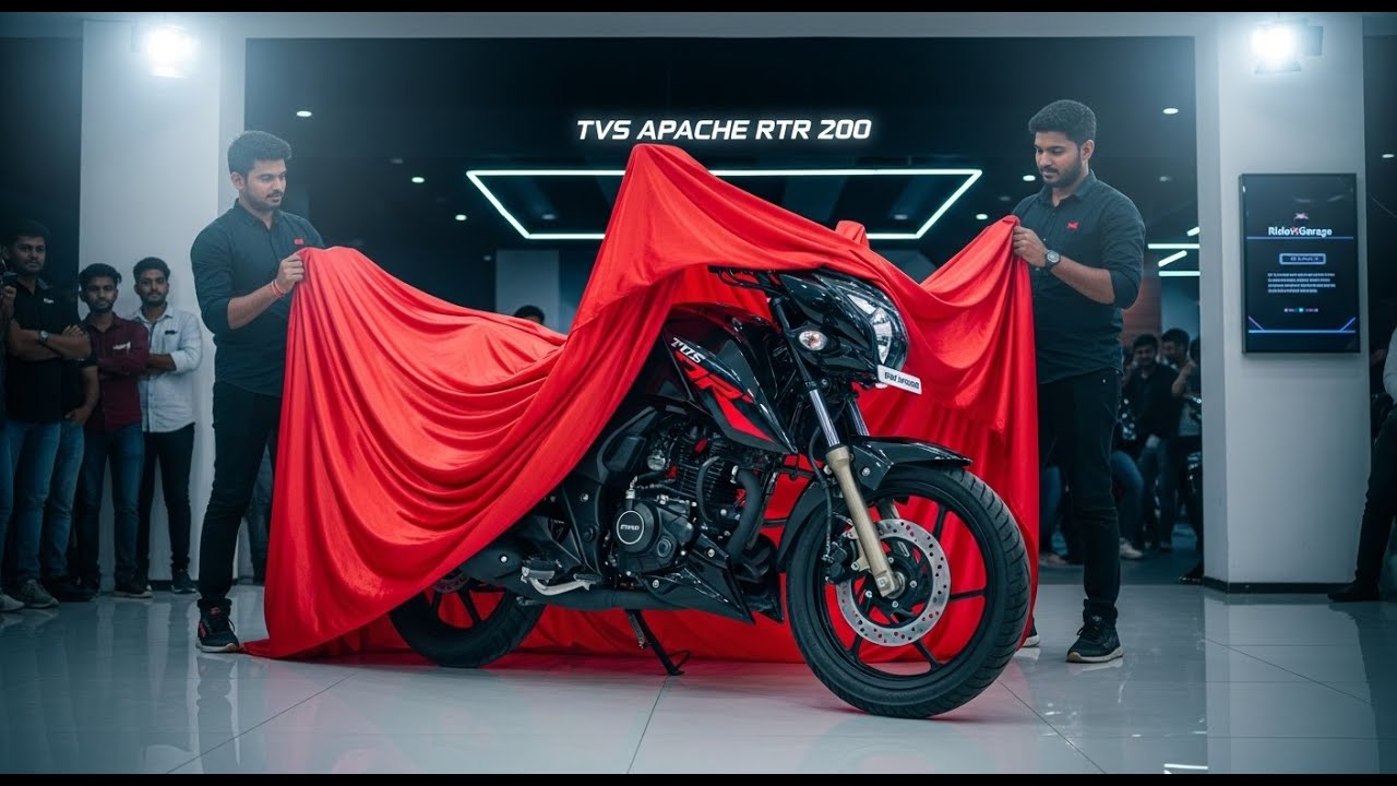 Обзор мотоцикла TVS Apache RTR 200 (2026) | Цена, характеристики, расход топлива и максимальная с...