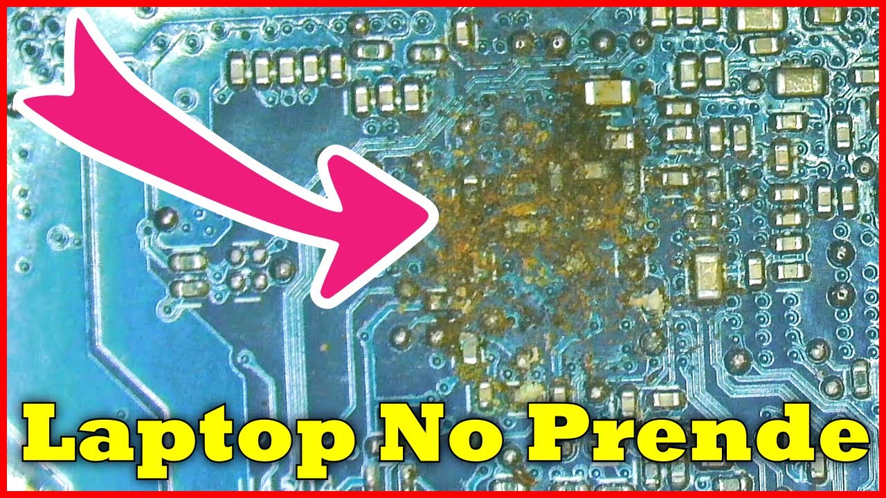 Reparando Laptop HP 14 AC104LA con Tarjeta Madre Dañada, Oxido en Tarjeta Madre.