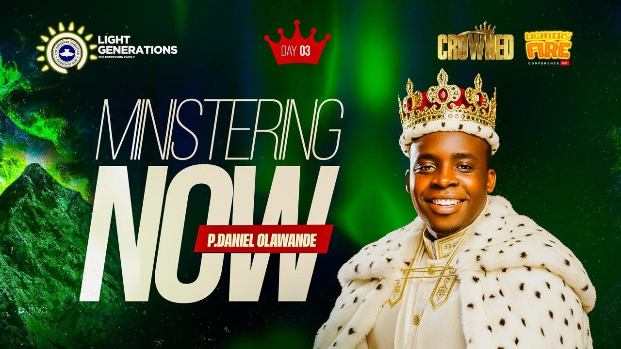 Pastor Daniel Olawande ( CROWNED) Day 3 Evening session