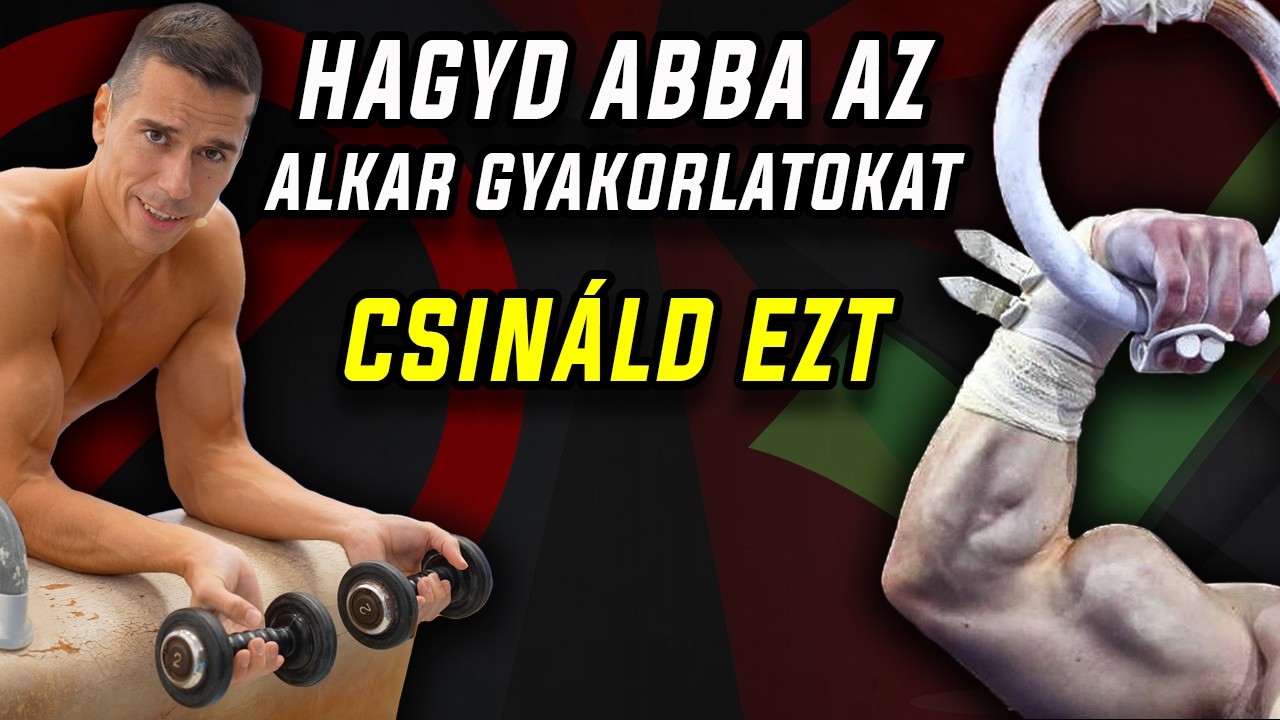 Hagyd abba az unalmas alkar gyakorlatokat (CSINÁLD INKÁBB EZT)