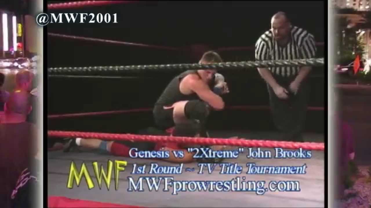 MWF TV Title Tournament "2Xtreme" John Brooks vs Genesis : October 2003