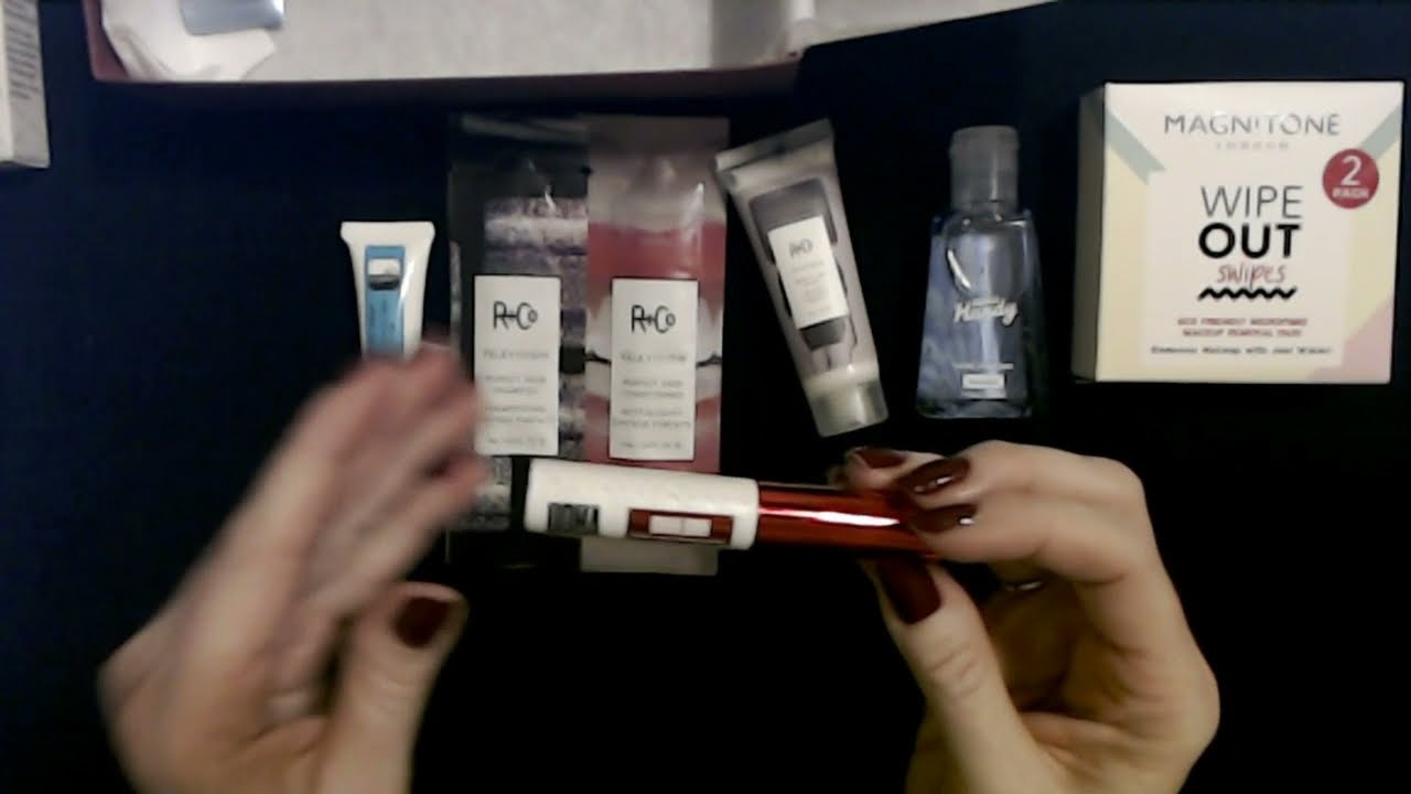 ASMR | Birchbox Beauty Box Show & Tell 12-26-2021 (Whisper)