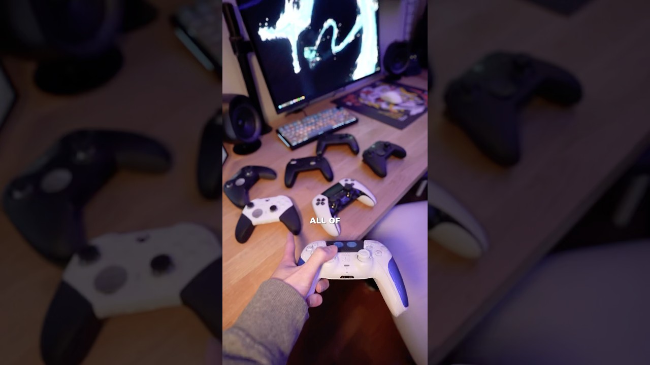 Which controller is BEST? 🎮 #tech #gaming #controller #pcgaming #consolegaming